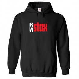 Stax Records Classic Unisex Kids and Adults Pullover Hoodie for Music Fans